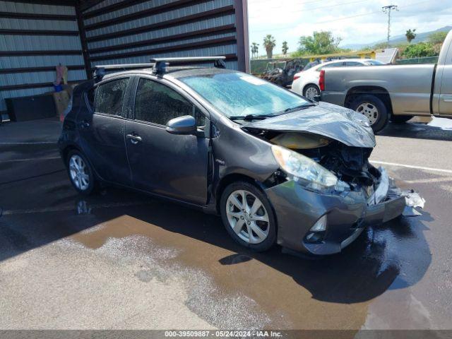  Salvage Toyota Prius c