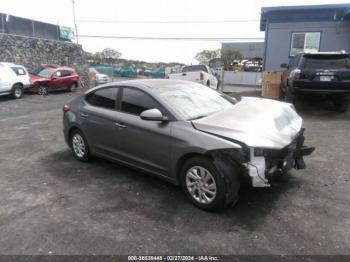  Salvage Hyundai ELANTRA