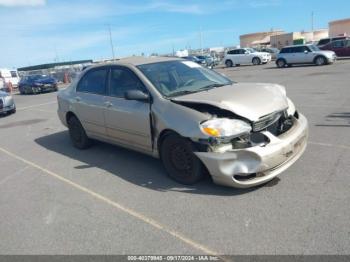  Salvage Toyota Corolla