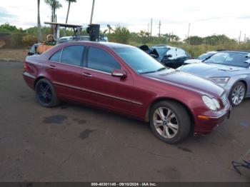  Salvage Mercedes-Benz C-Class