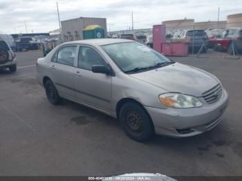  Salvage Toyota Corolla