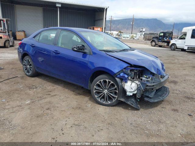  Salvage Toyota Corolla