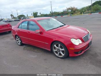  Salvage Mercedes-Benz C-Class