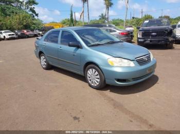  Salvage Toyota Corolla