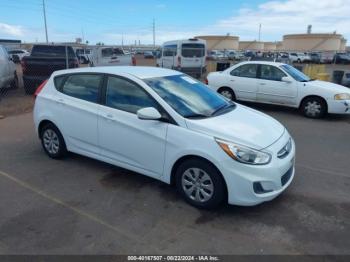  Salvage Hyundai ACCENT