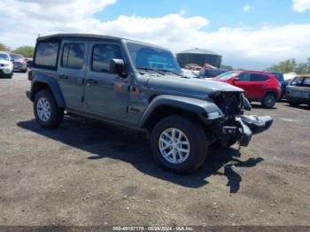  Salvage Jeep Wrangler