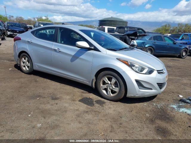  Salvage Hyundai ELANTRA