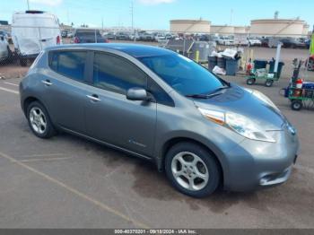  Salvage Nissan LEAF