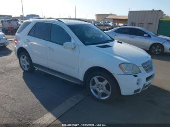  Salvage Mercedes-Benz M-Class