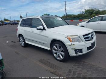  Salvage Mercedes-Benz GLK