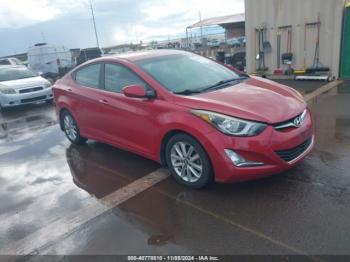  Salvage Hyundai ELANTRA