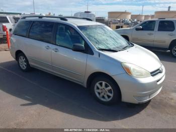  Salvage Toyota Sienna