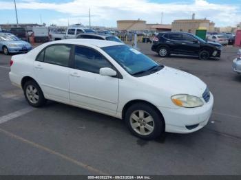  Salvage Toyota Corolla