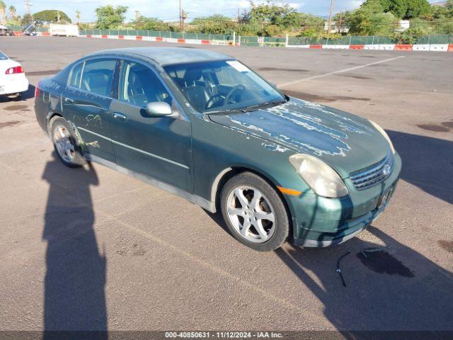  Salvage INFINITI G35