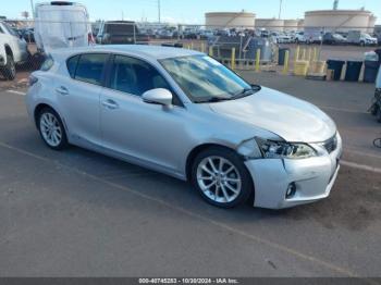  Salvage Lexus Ct