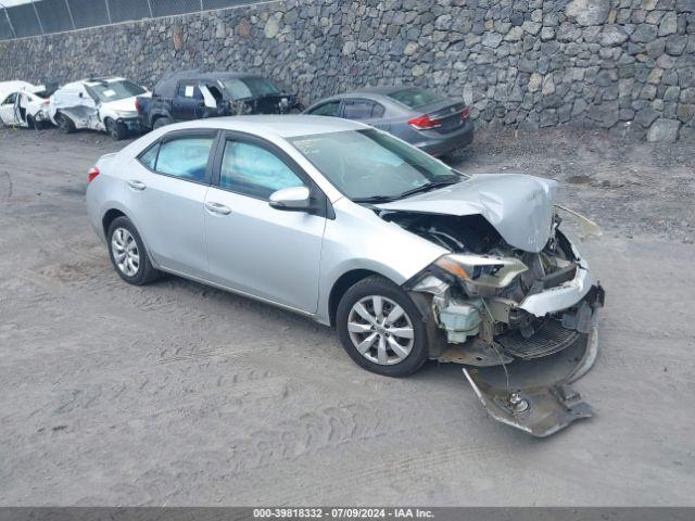  Salvage Toyota Corolla