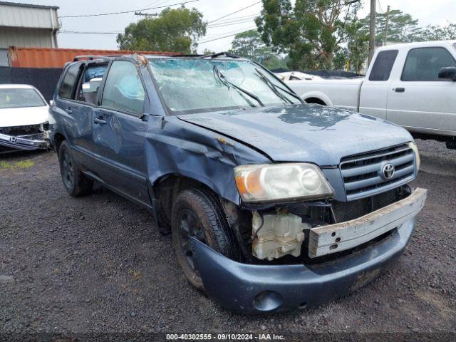  Salvage Toyota Highlander