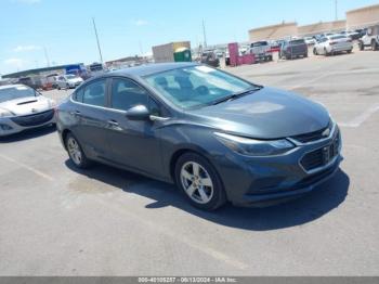  Salvage Chevrolet Cruze