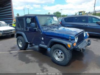  Salvage Jeep Wrangler