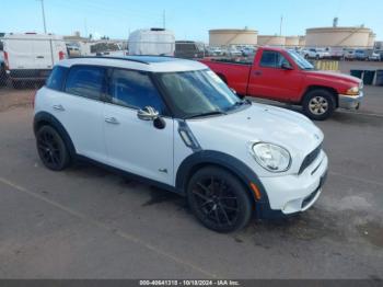  Salvage MINI Cooper S Countryman