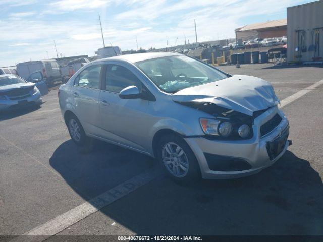  Salvage Chevrolet Sonic