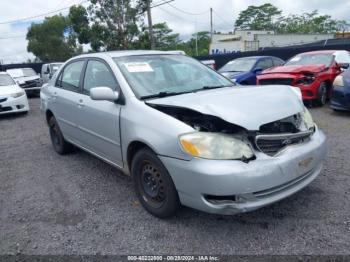  Salvage Toyota Corolla