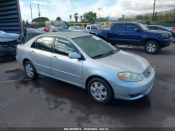  Salvage Toyota Corolla