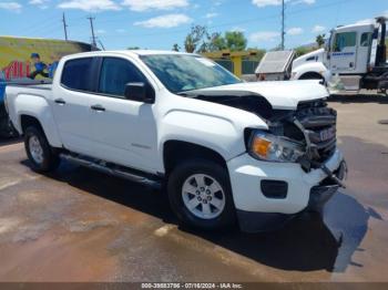  Salvage GMC Canyon