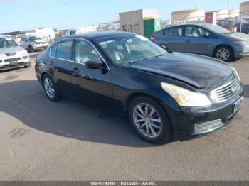  Salvage INFINITI G37