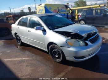  Salvage Toyota Corolla