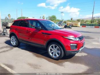  Salvage Land Rover Range Rover Evoque