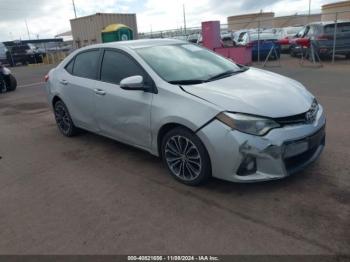  Salvage Toyota Corolla