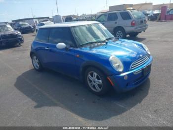  Salvage MINI Cooper