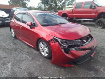  Salvage Toyota Corolla