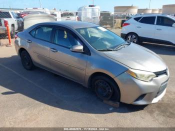  Salvage Toyota Corolla