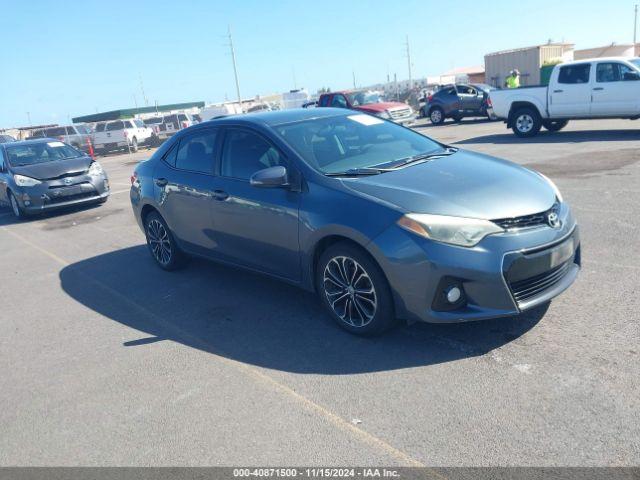  Salvage Toyota Corolla