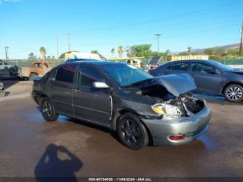  Salvage Toyota Corolla