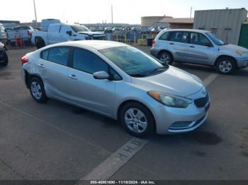  Salvage Kia Forte