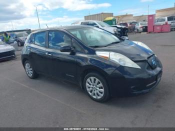  Salvage Nissan LEAF