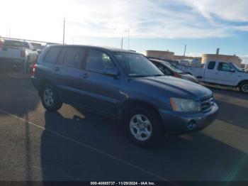  Salvage Toyota Highlander