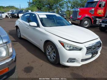  Salvage INFINITI Q50