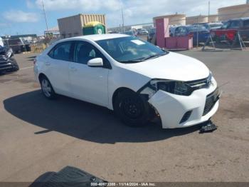  Salvage Toyota Corolla