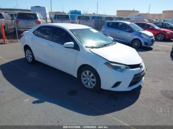  Salvage Toyota Corolla