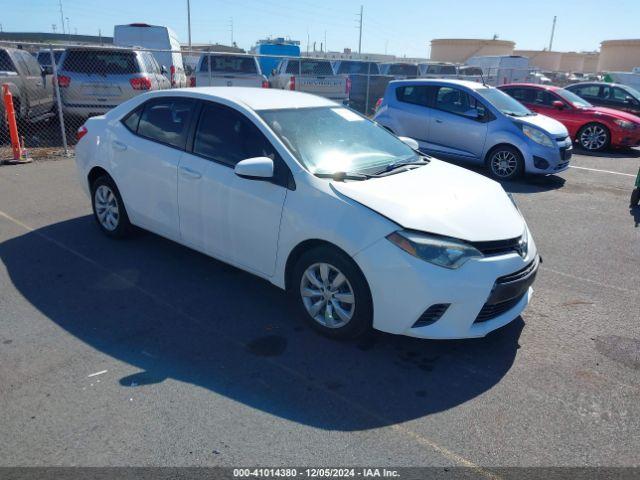  Salvage Toyota Corolla