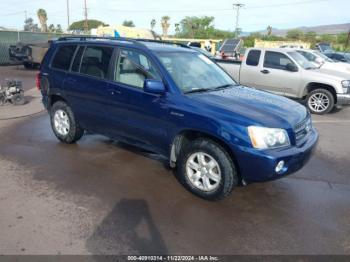  Salvage Toyota Highlander