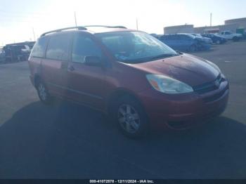  Salvage Toyota Sienna