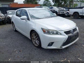  Salvage Lexus Ct