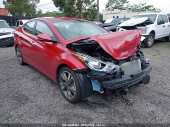  Salvage Hyundai ELANTRA