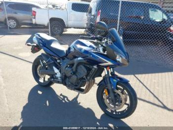  Salvage Yamaha Fz6