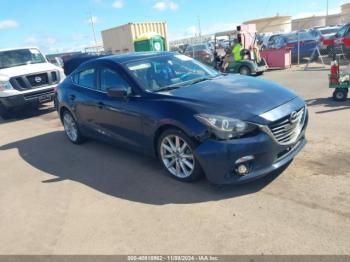  Salvage Mazda Mazda3